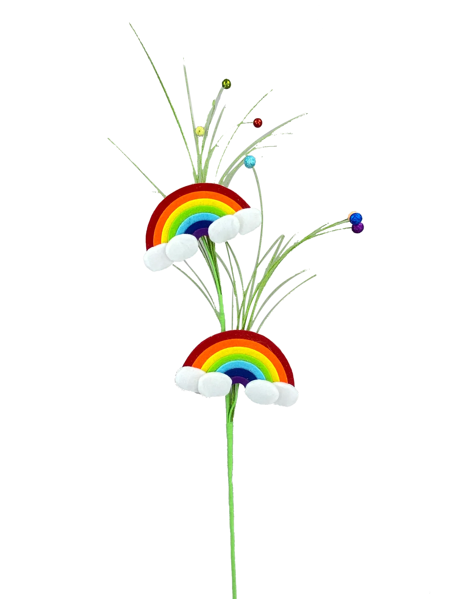 32" by 6" Rainbow Spray with 2 Stems  63146RAINBOW