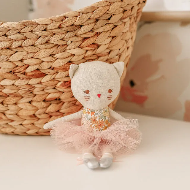 Alimrose | Odette Kitty Ballerina 25cm Sweet Marigold