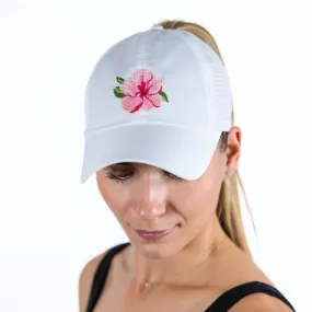 AZALEA CROSS STITCH SUN GODDESS HAT