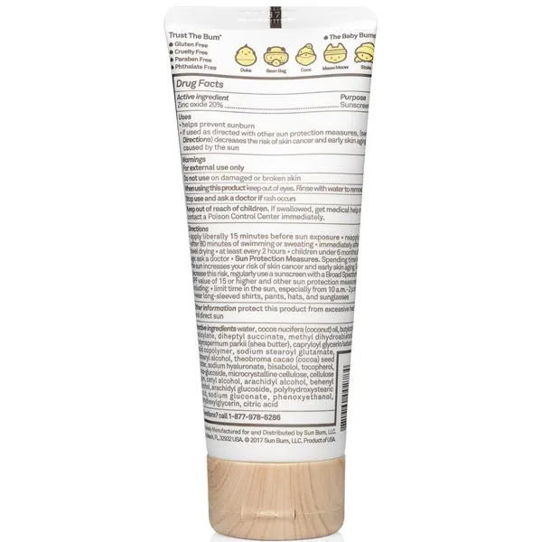 Baby Bum Mineral Sunscreen Lotion SPF 50 - 3 oz
