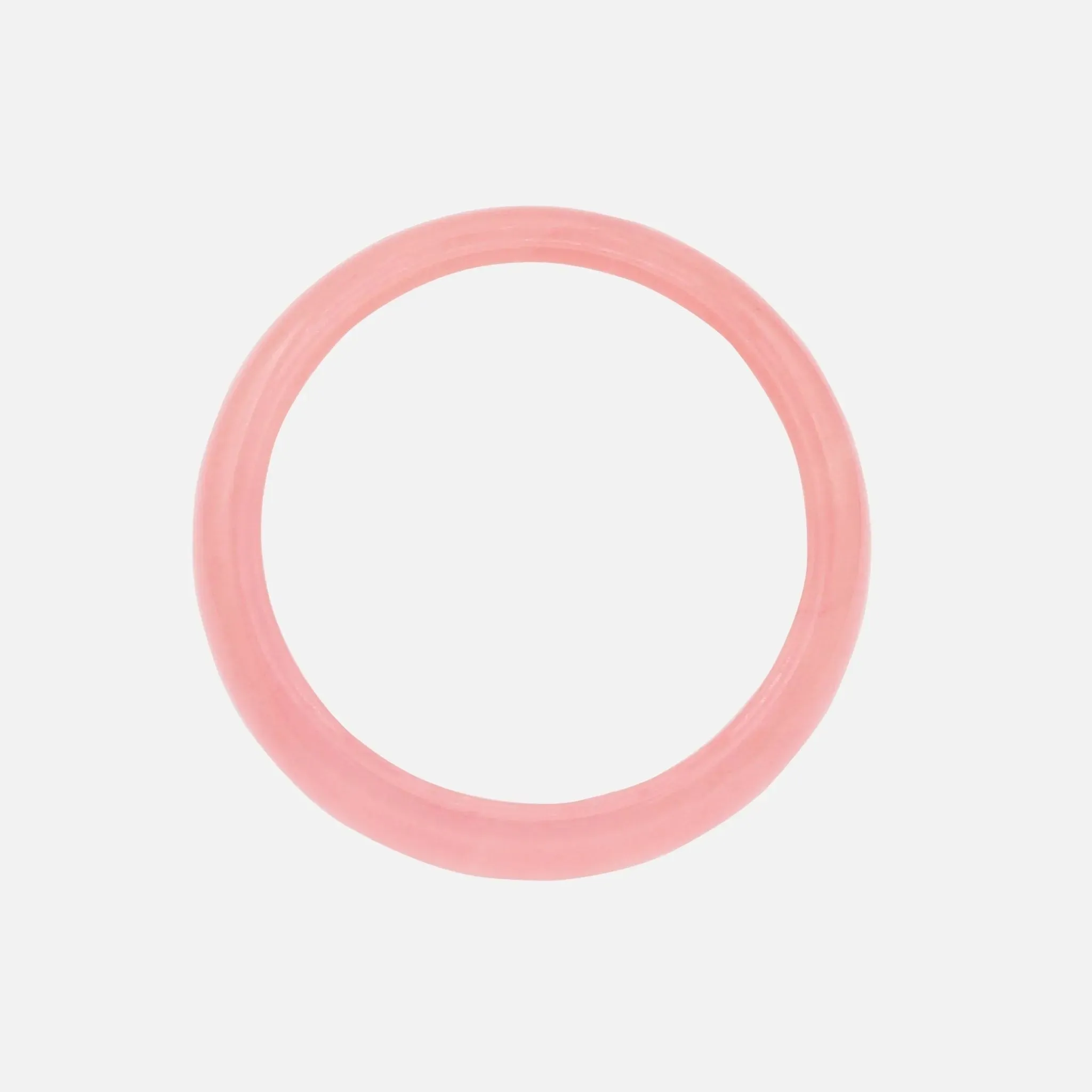 Blush, Pink Jade Stone Bangle