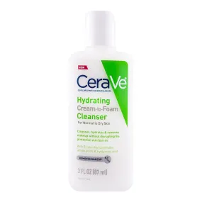 Cerave  Hydrating Cream to Foam cleanser 87Ml