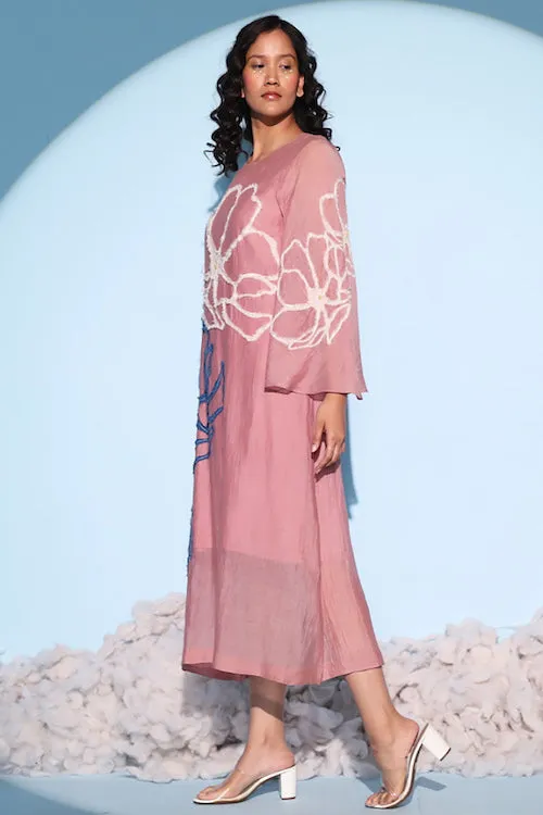 Chambray & Co.'S  Set Elenor Ravelled Applique Silk Set