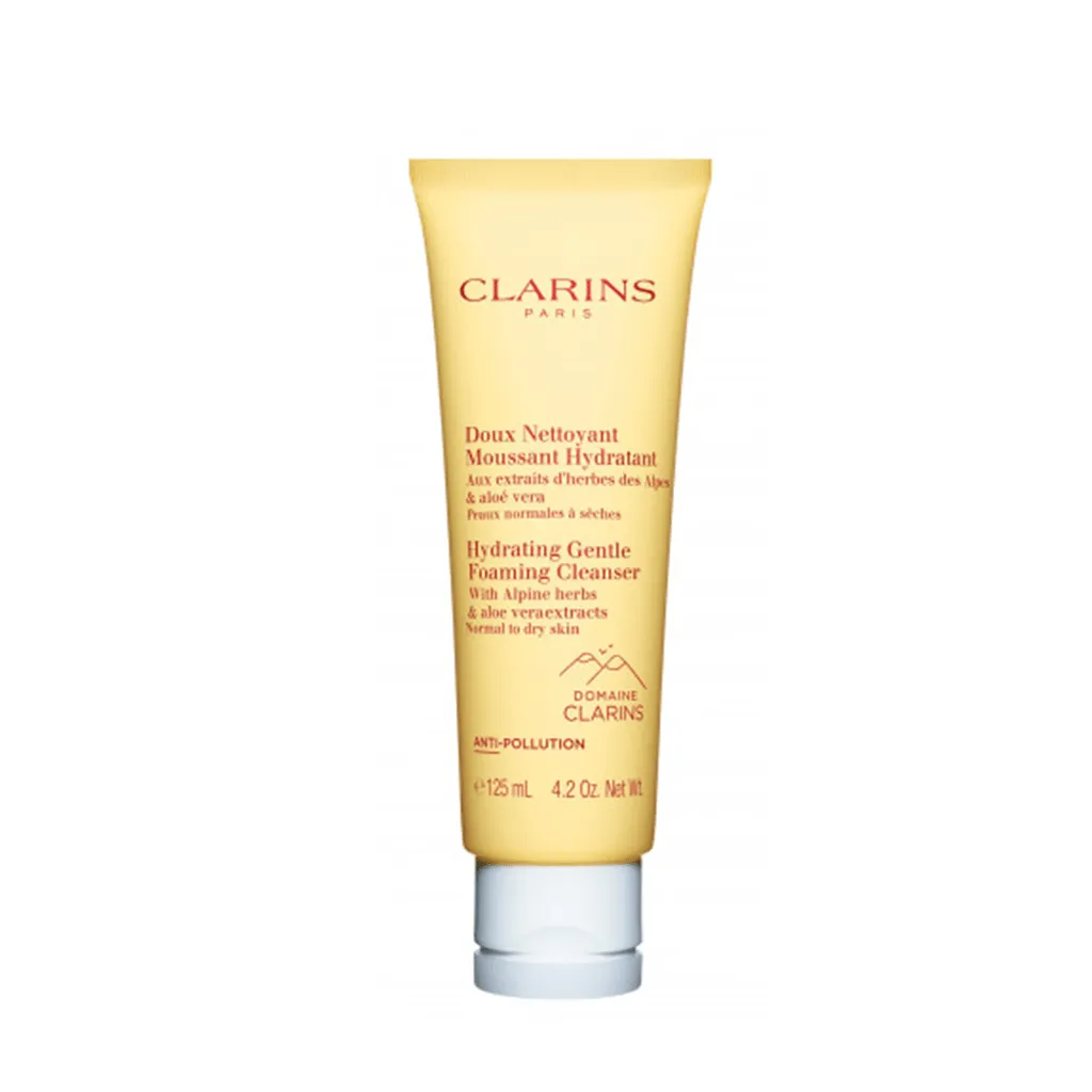 Clarins Hydrating Gentle Foam Cleanser - Normal/Dry Skin (125ml)