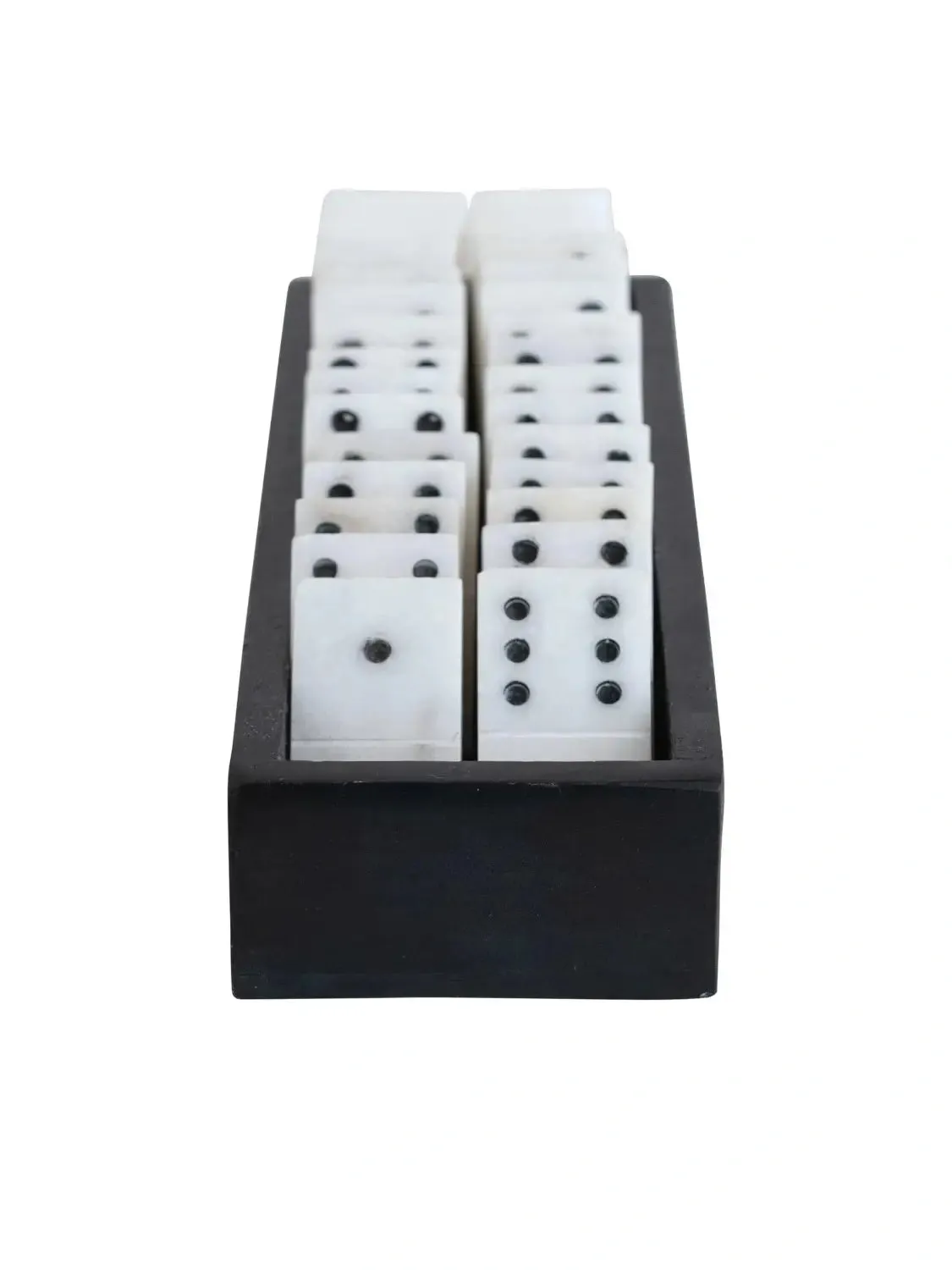 Dominoes In Soapstone Box
