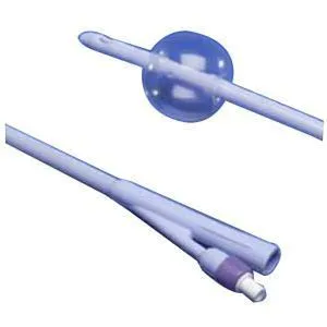 Dover 2-Way Silicone Foley Catheter 18 Fr 30 cc