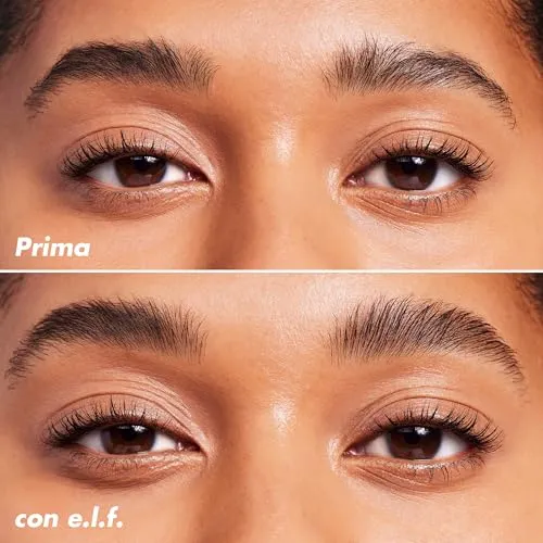 e.l.f. Brow Laminating Gel, Strong-Hold, Clear-Drying & Water-Resistant Brow Gel Creates Laminated Brows, Comb & Sculpt Brows, Vegan & Cruelty-free
