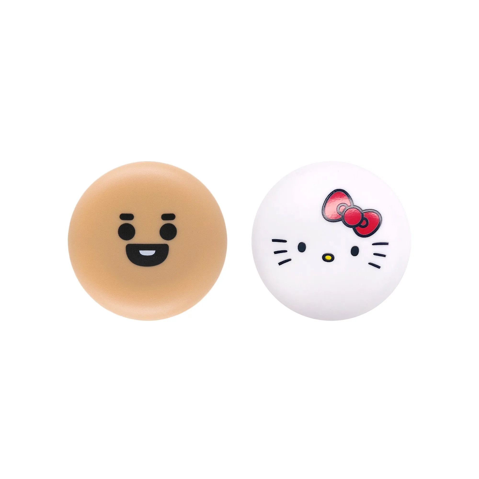 Hello Kitty & BT21 SHOOKY Moisturizing Macaron Lip Balm Duo