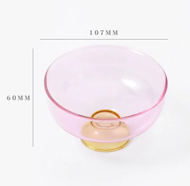 Household Heat-resistant Transparent Glass Bowl