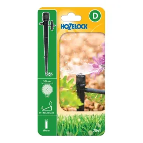 Hozelock Spectrum 360 Degree Adjustable Spray (Pack of 5) 7041