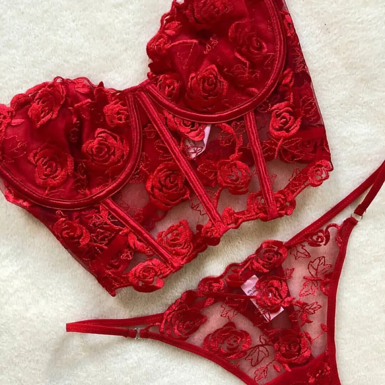 Lace Underwear Set