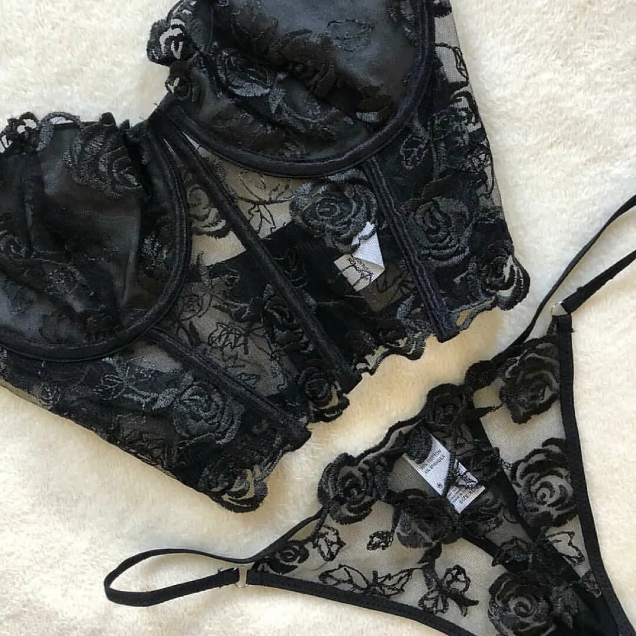 Lace Underwear Set