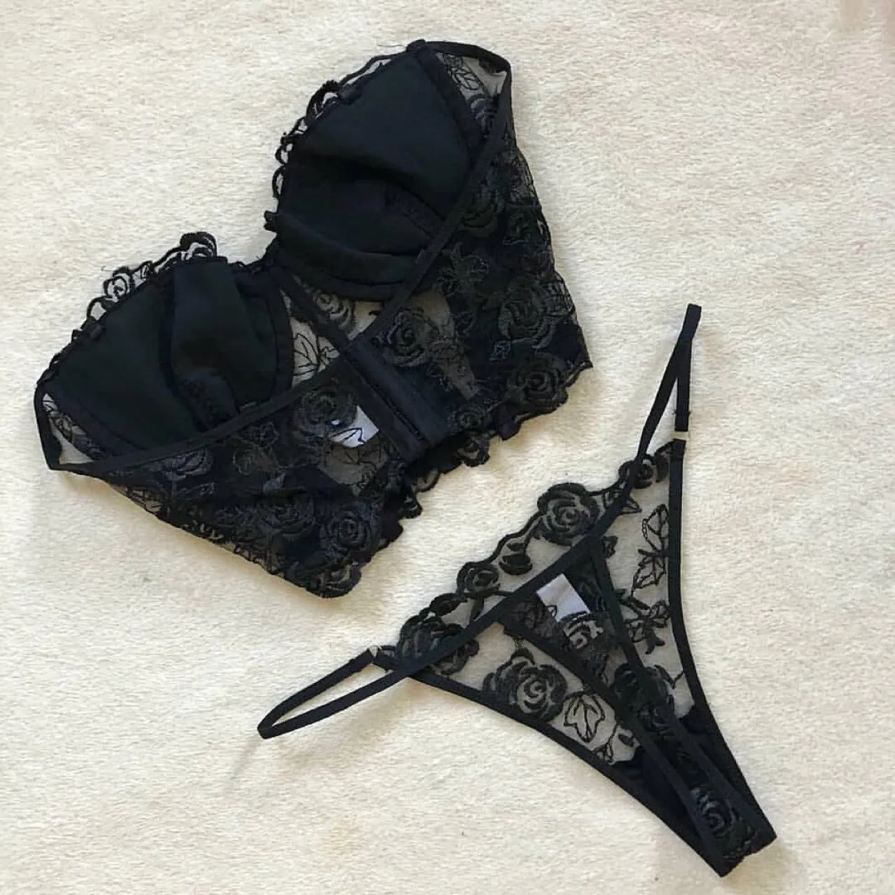 Lace Underwear Set
