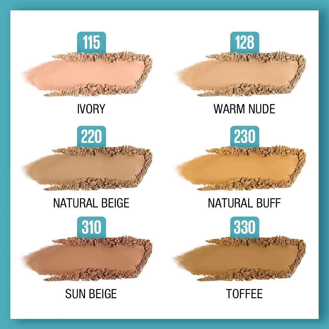 Maybelline New York Fit Me Foundation Tube, 115   Fit Me Compact Powder, 115 | Matte Foundation | Oil Control Compact Powder.