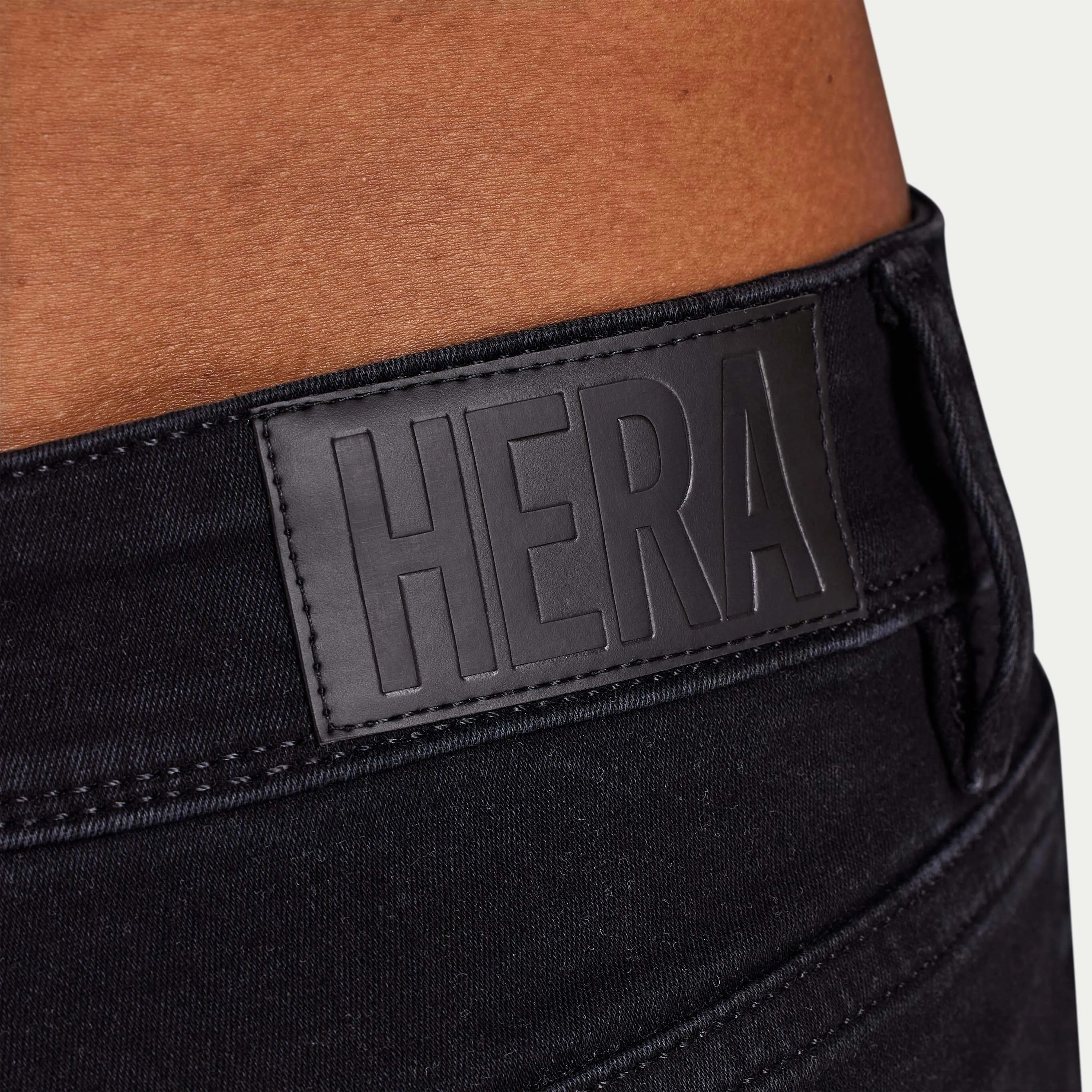 Mens Spray-on Ripped Jean - Black