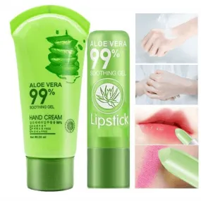 Miss Sweet Aloe Vera Hand Cream & Lip Balm - 20ml   3g
