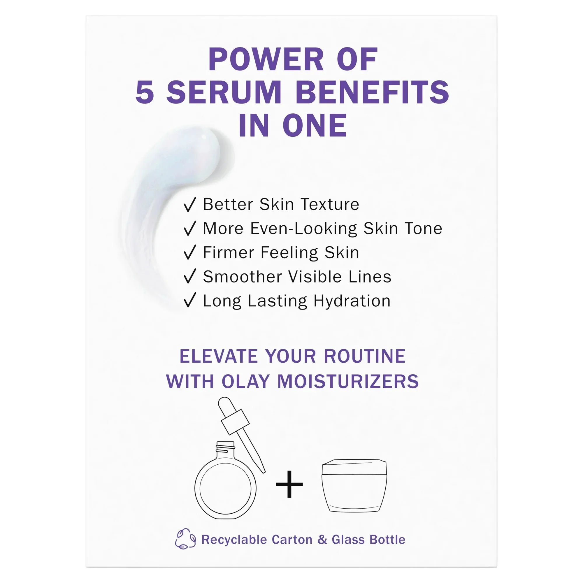 Olay Super Serum 5-in-1 Anti-Aging Face Serum, Smoothing Serum, All Skin Types