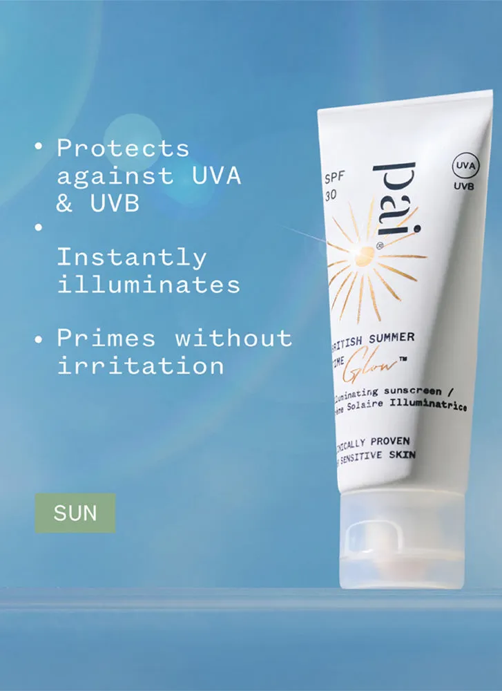 Pai Skincare British Summer Time Glow SPF 30 Illuminating Sunscreen
