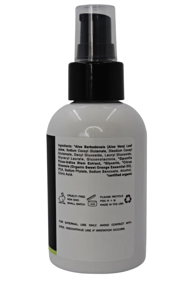 Purify Gel Cleanser   with prickly pear   aloe