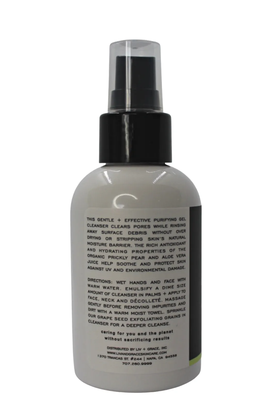 Purify Gel Cleanser   with prickly pear   aloe