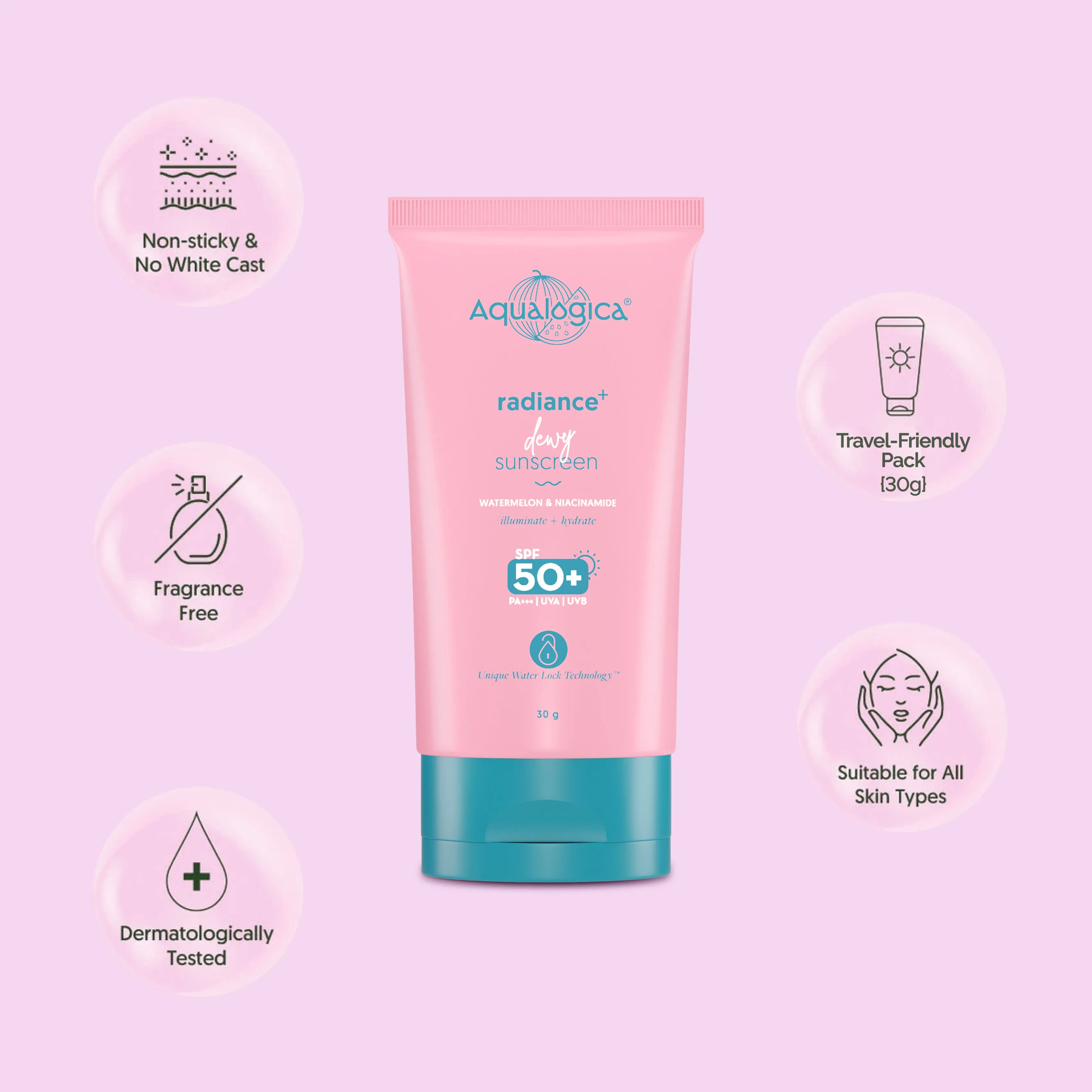 Radiance  Dewy Sunscreen, 30g