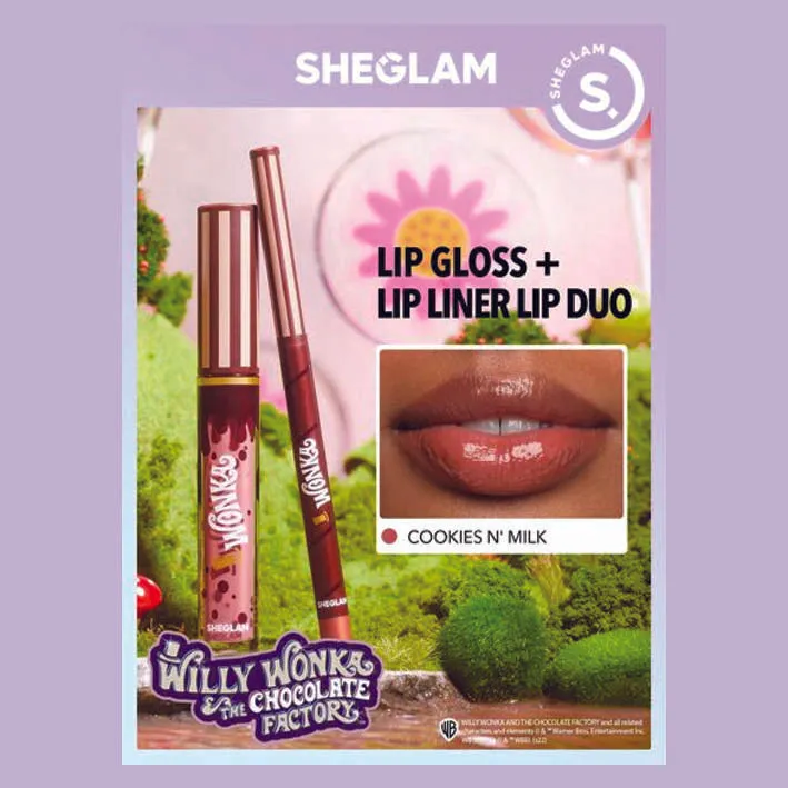 SHEGLAM Cocoa Kiss Lip Duo