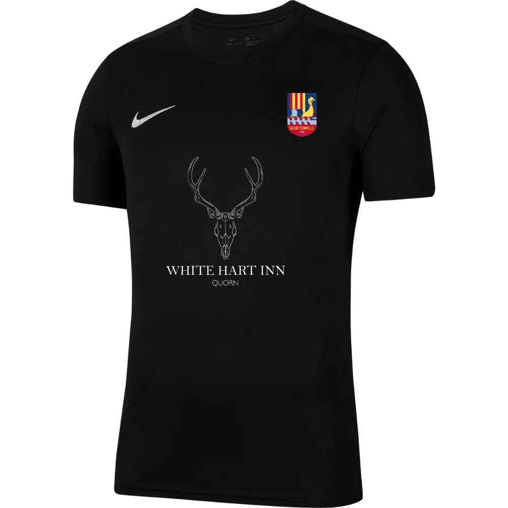 Sileby Town CC Short Sleeve Shirt Black