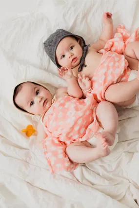 SPOTTED BLUSH SWADDLE