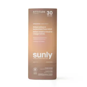 Sunly - Tinted Face Stick Unscented SPF 30