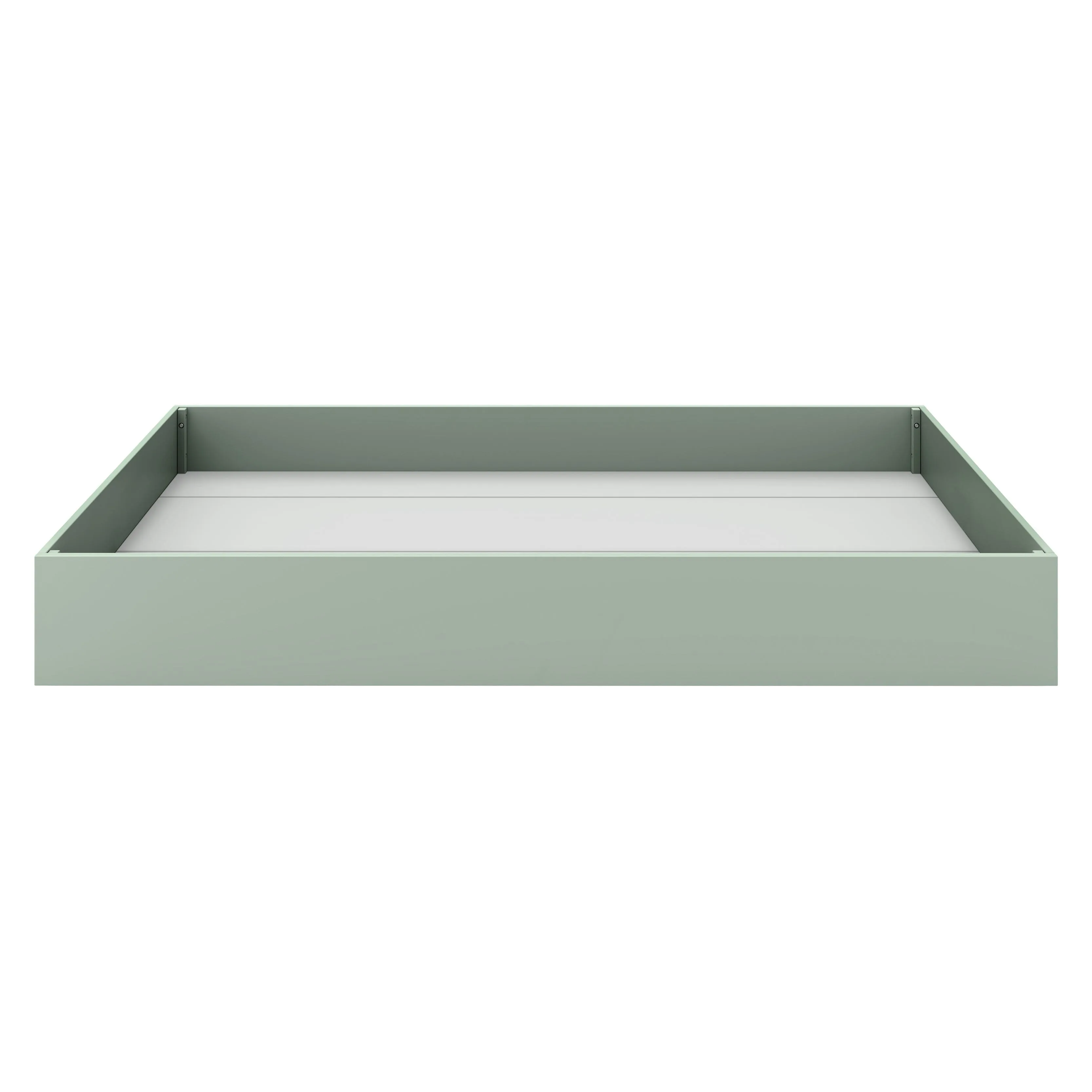 Universal Twin Storage Trundle Bed | Light Sage